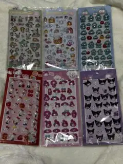 は*な様 3dシール サンリオ ボンボンドロップ風 立体 ぷっくりシール