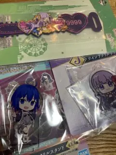 FGO 一番くじ　シエルアクスタ　BBアクリルチャーム、ラバーホルダー