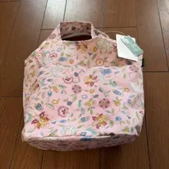 MINTON トートバッグ ピンク 花柄 巾着型のサムネイル