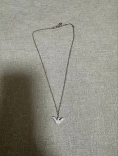 EMPORIO ARMANI イーグル ネックレス　シルバー