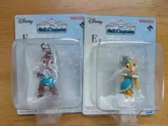 ディズニー 一番くじ ミニフィギュアチャーム ラバーコレクション　おまけ付