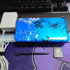 動作確認済み (限定モデル)3DS LL ポケモンデザイン 青 XYモデル