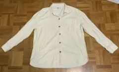 【hollister 】アイボリー　コーデュロイシャツ M 美品のサムネイル