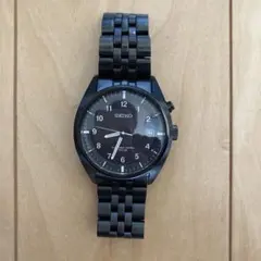 SEIKO ブラック ソーラー 腕時計　パワーデザインプロジェクト Vol.10 時計の本質を捉え直した、セイコー パワーデザインプロジェクト