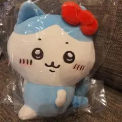 ちいかわ×サンリオキャラクターズ　ぬいぐるみS(ハチワレ・ハローキティ)