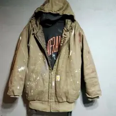 g*認様 ビンテージペインティング加工 ダックアクティブジャケットとパーカーのセ