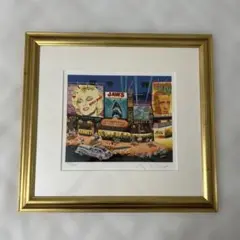 ☆ 「ニューススタンド」Sato Masaaki 佐藤正明 絵画 額装 - メルカリ