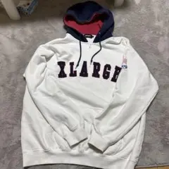 XLARGE ハーフジップパーカーL