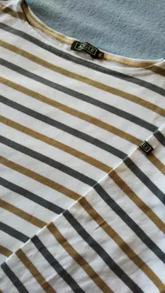 AIGLE　エーグル　ボーダー柄 長袖Tシャツ　カットソー