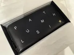 美品 PaulSmith 長財布 ジッピーウォレット レターズ レザー 黒