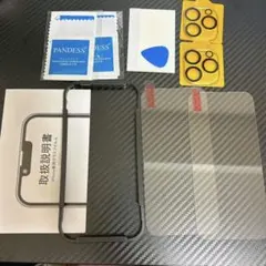 【4枚セット】iPhone 14 Pro ガラスフィルム + カメラフィルム