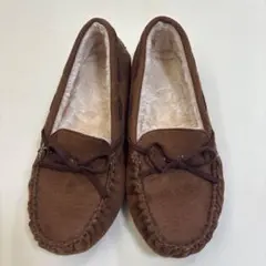 しまむら　ファー　モカシン　24.5㎝