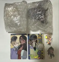 エイリアンステージ　ねんどろいどさぷらいず　ルカ　ヒョナ　ステッカー付き