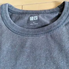 UNIQLO U クルーネック Tシャツ XL くすみカラー　オリーブ