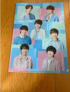 なにわ男子✖️LAWSONコラボクリアファイル