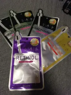 Dcuré+ シートマスク 3種セット 5枚