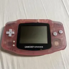 ゲームボーイアドバンス 本体 クリアピンク (ジャンク品)