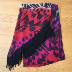 ヒョウ柄 ストール