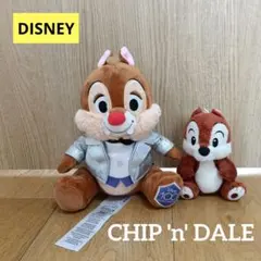 デール ぬいぐるみ ディズニー100周年 チップ　ぬいぐるみピンバッジのサムネイル