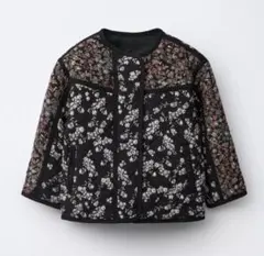 ZARAkids／ザラキッズ／花柄ダウン