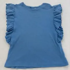 ZARA フリル付きノースリーブ 4-5歳 110cmのサムネイル