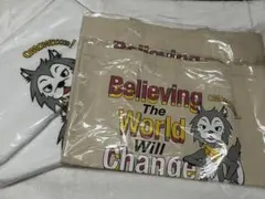 24時間テレビ　チャリティー　グッズ　オモウルトートバッグ　タオル　新品未使用