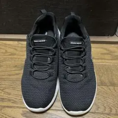 SKECHERS スケッチャーズ ブラック スニーカー　25センチ