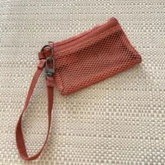 無印良品 ポリエステルカードケース ストラップ付き