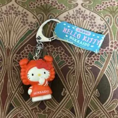 ご当地キティちゃん　マスコットキーホルダー　2002 年　ハローキティ カニ