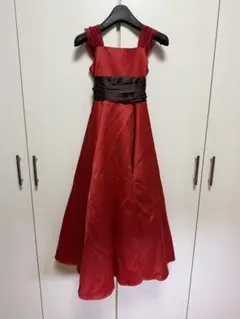 arisana 赤 フォーマルドレス 130