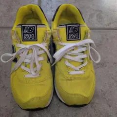 New Balance 574 スニーカー イエロー