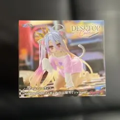 【送料込み】desktop cute ノーゲーム・ノーライフ白猫耳tシャツver