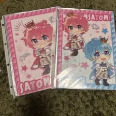 すとぷり　さとみ　ころん　クリアファイル