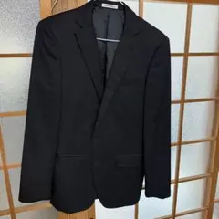 LESMUES テーラードジャケット 黒ジャケット 冠婚葬祭