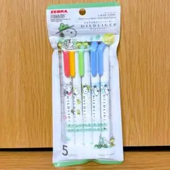 ZEBRA MILDLINER スヌーピー 5色セット