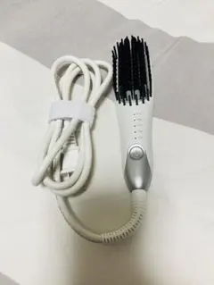 アゲツヤ ポータブル ミニブラシアイロン ホワイト QS-17108-W