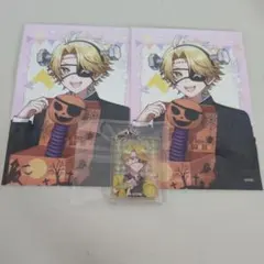 カラフルピーチ　たっつん　セブンブロマイド、ぷぴぱキーホルダー