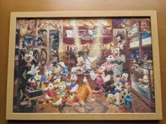 ディズニー オールキャラクター ミュージアム パズル 1000ピース 完成