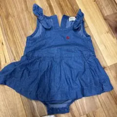 POLO Baby デニム風ワンピース 70サイズ
