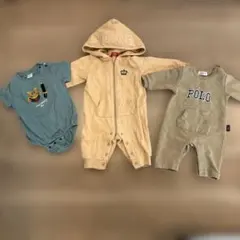BABY DOLL 子供の日 POLO ベビー服3点