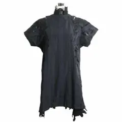 sacai デニムジレ フリルベスト ワンピース サカイ - メルカリ