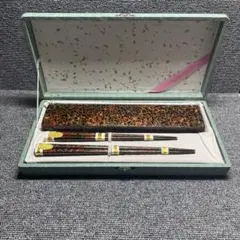 夫婦箸 べっ甲調 漆塗り風 専用ケースなしのサムネイル