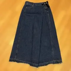 SCOT CLUB デニム巻きスカート