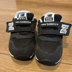 new balance 996 ベビーシューズ 黒