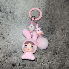 CRYBABY キーホルダー うさぎ ピンク