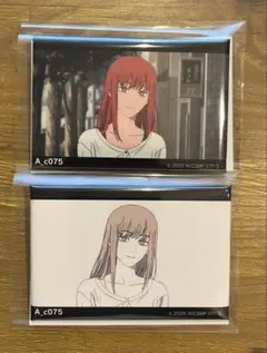劇場版 チェンソーマン レゼ篇 場面写+原画 スクエア缶バッジ マキマ