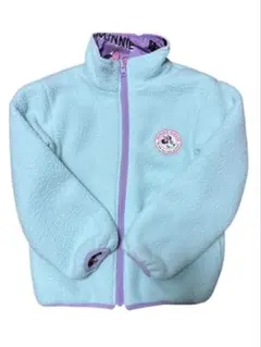 BABYDOLL ミニーマウス柄 フリースジャケット 130 リバーシブル