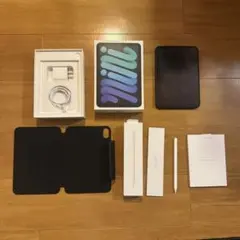 iPad mini 第7世代(A17Pro) 128GB スペースグレイ　付属品