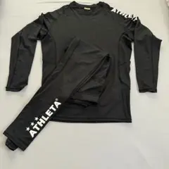 ATHLETA インナー　上下セット　L ブラック