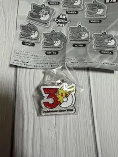 ポケモン 30周年 メタルチャームマスコット　ピカチュウ